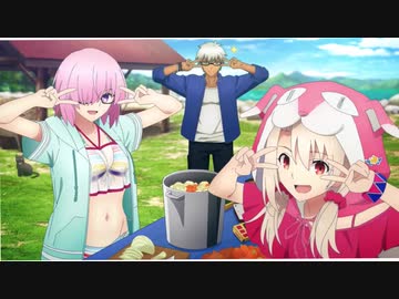 スロー再生版【FGO2020水着イベアニメ】「サーヴァント･サマーキャンプ！ ～カルデア・スリラーナイト～」告知CM【Fate/Grand Order】