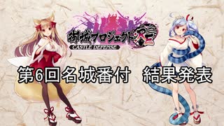【城プロRE】第6回名城番付　結果発表　～いろいろランキング～【ゆっくり】