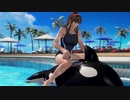 【DoaX3】 グラビアパラダイス ヒトミ(日焼け二種 Lv1.5) 競女コラボ20.8.15.06