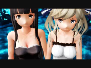 【MMDグラブル】肩出し ジェシカ＆ククル『Love Me If You Can』