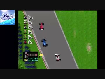 PCエンジン　F1サーカス’92　8年目フランスマニクールGP