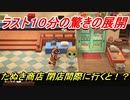 あつまれどうぶつの森　たぬき商店に閉店間際に行くと！？どのような変化が！？　【あつ森】