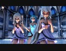 【MMD R-18】ルカ、ハク、ＩＡ、ミク、4人でWAVE