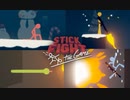 【実況】勝者以外は別人に！？4人の棒人間による死闘〜分析系男子編～【Stick Fight】