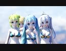 【ray-MMD】Tda式水着モデルで「Ice Cream Cake」【1080p】