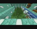 【minecraft java】高速生産される花(と種)を眺めるだけの動画