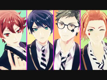 【MMDツイステ】LaLaL危 +おまけ【エース・デュース・トレイ・ケイト】1080P対応