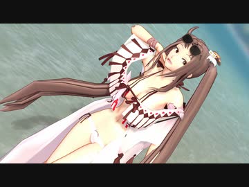 【Fate/MMD】水着虞美人ですーぱー☆あふぇくしょん【モデル配布】