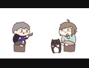 【手描きにじさんじ】パーソナリティ叶&BGM担当の葛葉【ChroNoiR】