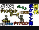 ＃28 ポケモン青　初代チャンピョンリーグ四天王の大将ワタル戦、チャンピョン戦！！