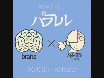 【8.17 Release】パラレル | brains™ × 人体模型ちゃん