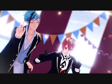 【MMDツイステ】リドルとフロイドできょうもハレバレ