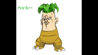 ポケモン風な絵柄でジョジョキャラ描いてみた ５部 ニコニコ動画