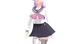 【MMD】Kanna 19 Years Sexy Walk