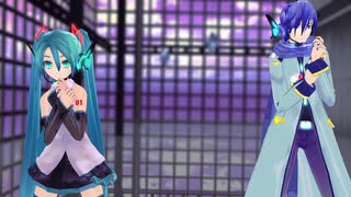 【MMD】magnet【ミク、KAITO】