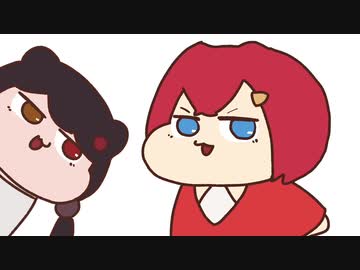 【手描きにじさんじ】挨拶の時点で面白いとこあん【アンジュ・カトリーナ/戌亥とこ】