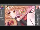 【描いてみた】30分で真城りま描いてみた！おまけ加筆あり【メイキング/4倍速】