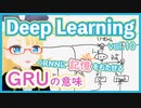 【深層学習】GRU - RNN に記憶をもたせる試みその1【ディープラーニングの世界 vol. 10 】 #066 #VRアカデミア #DeepLearning #GatedRecurrentUnit