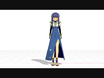 【MMDモデル配布】七海やちよのMMDモデルを作りました【マギアレコード】