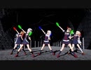 【MMD艦これ】不安定な神様(白露型)