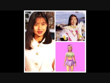 【描いてみた】ホモと見る鳥人戦隊（科学忍者隊）の大金持ちお嬢様と白鳥女戦士のイラスト（デザイン）