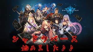 進化エルフで初陣して行くシャドウバース part1