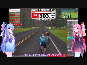 【Zwift】琴葉姉妹のFun to Ride #4 FTPテスト