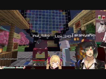 【にじ鯖夏祭り】リゼと戌亥のアテレコをして遊ぶ鷹宮とチャイカ