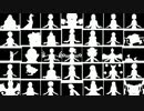 【Bad apple!!】影絵PV・35作品 同時再生【AI高画質・60 fps】