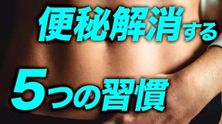 【便秘解消】毎日すっきり！便秘を解消させる5つの習慣【ビーレジェンド プロテイン】