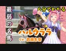 6分でわかる【ウマ娘】最弱の名馬【ハルウララ】