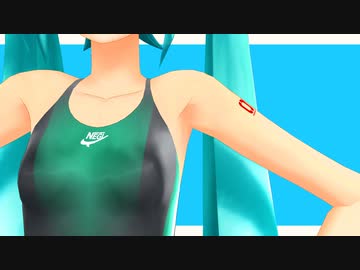 【MMD】ねこみみスイッチ【初音ミク1052C-Re Ver.1.9】