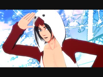 【進撃のMMD】自作エレンで好き！雪！本気マジック