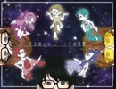 5人の宇宙飛行士と、3人の演者