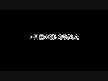 ＜ゆっくり人狼＞やっぱり統一感はない人狼　三日目＜14d猫＞