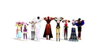 【Fate/MMD】インド鯖全員でTTを踊ってみた【1080p】