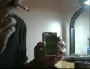 ささやき声でタバコ喫煙動画「hi-lite RUM MENTHOL」080623