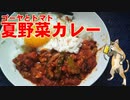 【貧ぼっち飯】ゴーヤとトマトの夏野菜カレー