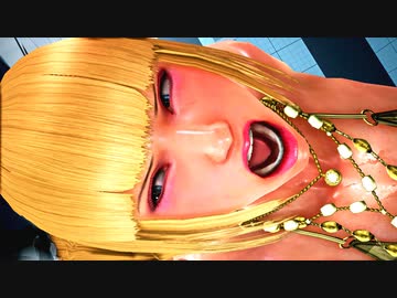 鉄拳7　リリが苦悶顔で仰け反り悶えるだけの動画　【リョナ】