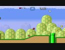 SMBX1.43 スーパーマリオラン W1-1とんで のぼって のりこえて