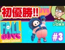 【後入れ実況】初優勝（録画）！Fall Guys:Ultimate Knockout【全種目ヒヤヒヤ】