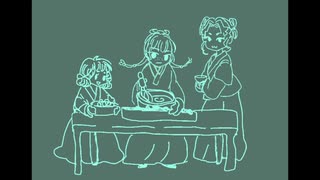 ！流血表現注意！　薬屋　子の一族編手描き動画
