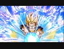 【ドッカンバトル 全世界同時CP】一つに重なった希望　孫悟空＆ベジータ（天使）［LR］必殺技&BGM