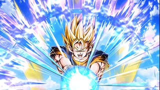 【ドッカンバトル 全世界同時CP】一つに重なった希望　孫悟空＆ベジータ（天使）［LR］必殺技&BGM