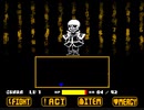 [Undertale(Sans)]Numbertale Sans FIGHT Phase1 NO ITEM