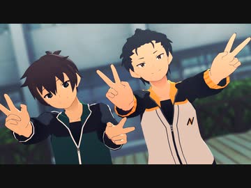 【MMDいせかる】きょうもハレバレ【カズマ・スバル】
