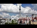 Tokyo Sky Tree seen from home.　The world's tallest radio tower seen from Asakusa.