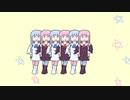 サイドステップを踏む琴葉姉妹