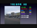 都道府県対抗イオングループSC施設数ランキング