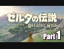 約10年ぶりにゼルダの世界に帰ってきた　Part1 【ゼルダの伝説BotW】